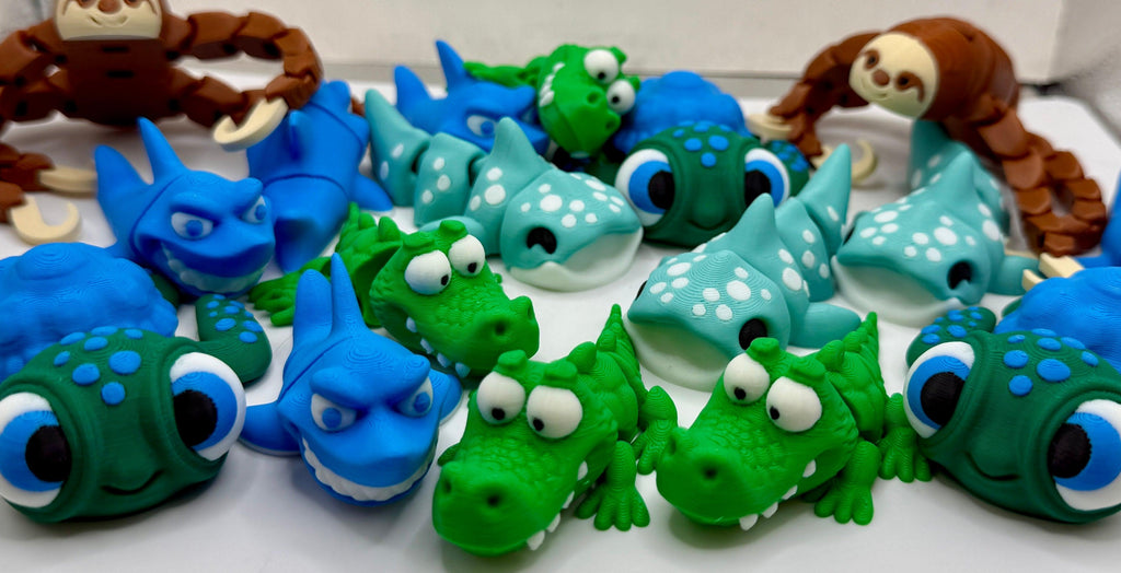 3D Printed Articulated / Flexi Animals
